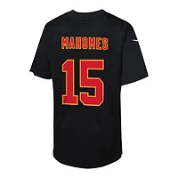 Youth Kansas City Chiefs Patrick Mahomes Nike Black Game Jersey