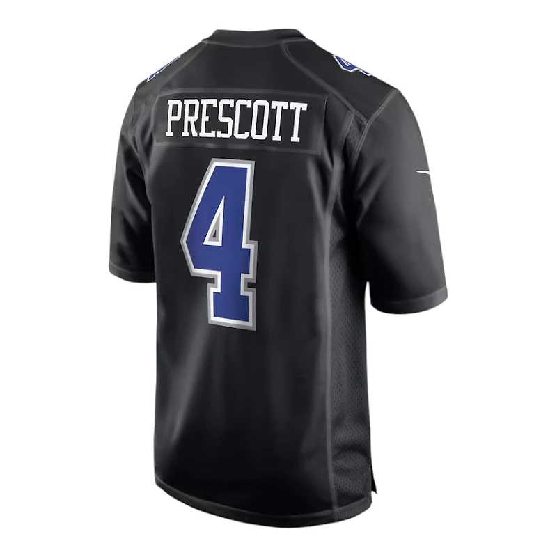 Dallas Cowboys Dak Prescott Nike Black Game Player Jersey