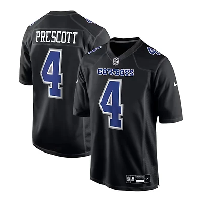 Dallas Cowboys Dak Prescott Nike Black Game Player Jersey