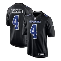 Dallas Cowboys Dak Prescott Nike Black Game Player Jersey