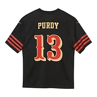 Toddler San Francisco 49ers Brock Purdy Black 2025 Rivalries Collection Nike Game Jersey