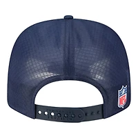 Tennessee Titans Navy 2025 NFL Sideline New Era 9SEVENTY Trucker Adjustable Snapback Hat