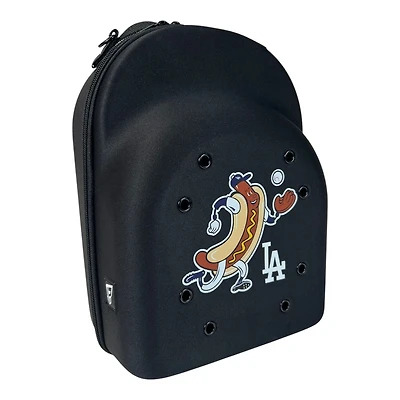 Los Angeles Dodgers Black "Dodger Dog" New Era Six Cap Carrier