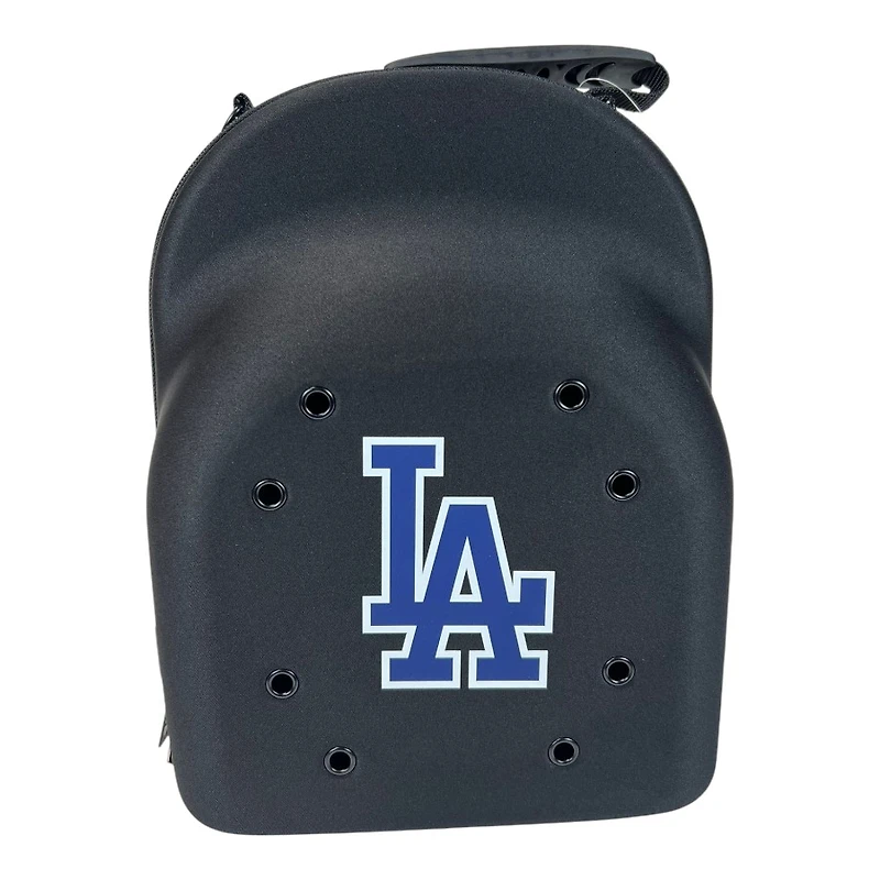 Los Angeles Dodgers Black with Royal LA Logo New Era Six Cap Carrier