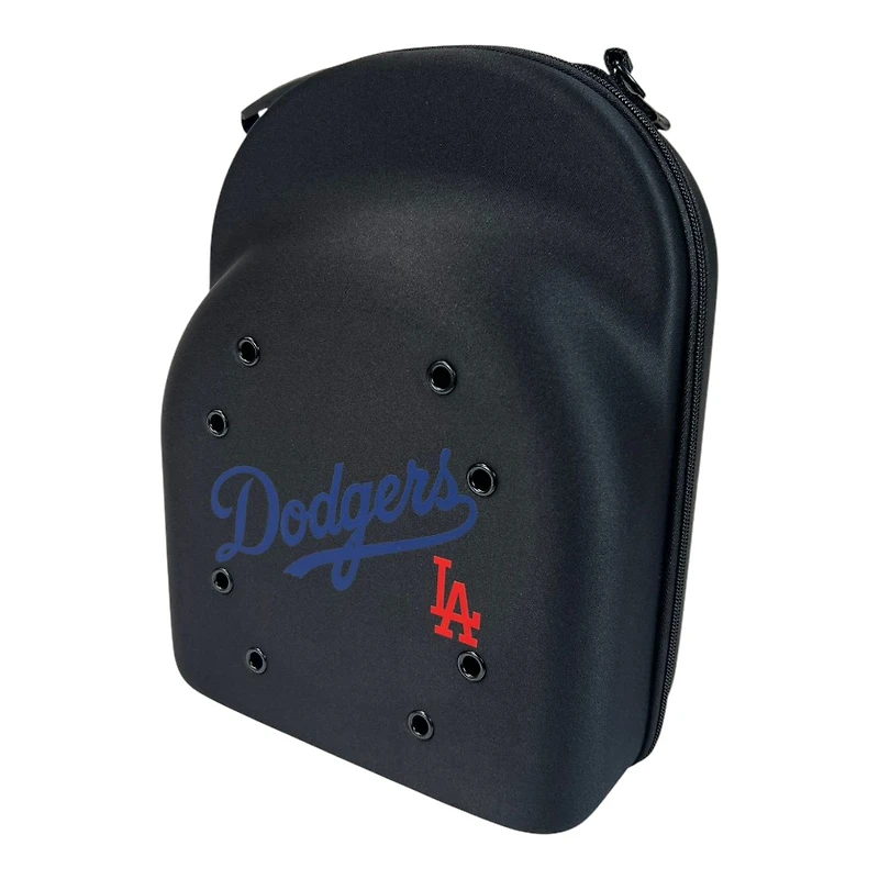 Los Angeles Dodgers Black with Royal Script Logo New Era Six Cap Carrier