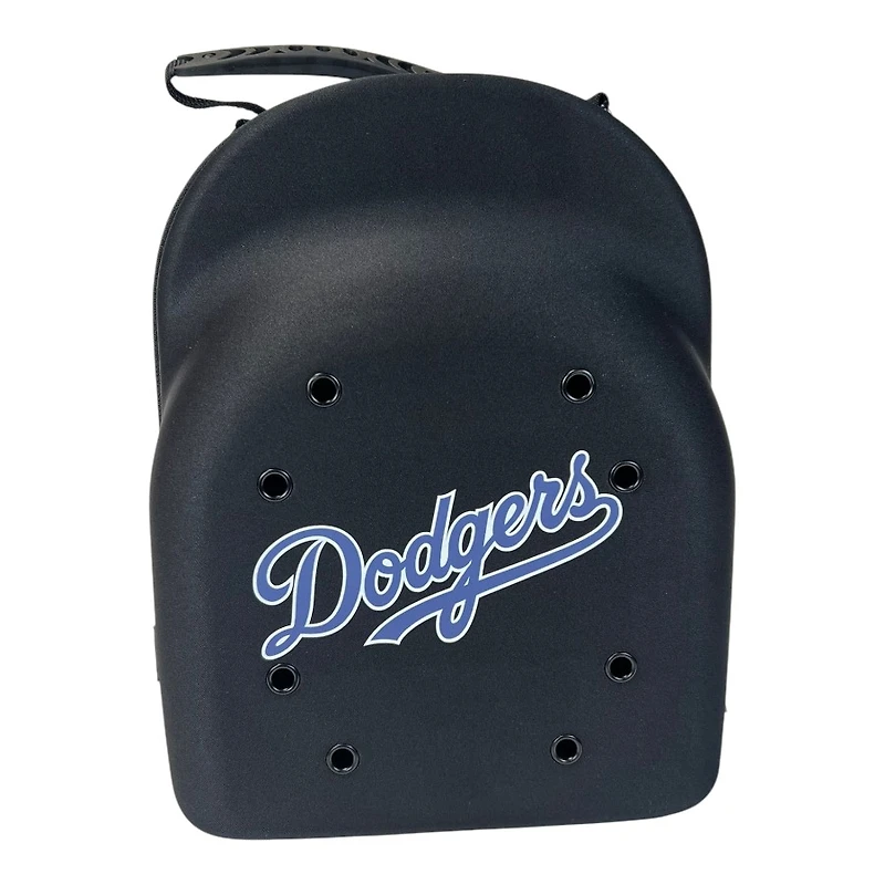 Los Angeles Dodgers Black with Royal Script Logo New Era Six Cap Carrier
