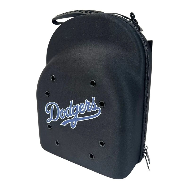 Los Angeles Dodgers Black with Royal Script Logo New Era Six Cap Carrier