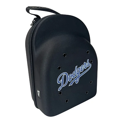 Los Angeles Dodgers Black with Royal Script Logo New Era Six Cap Carrier
