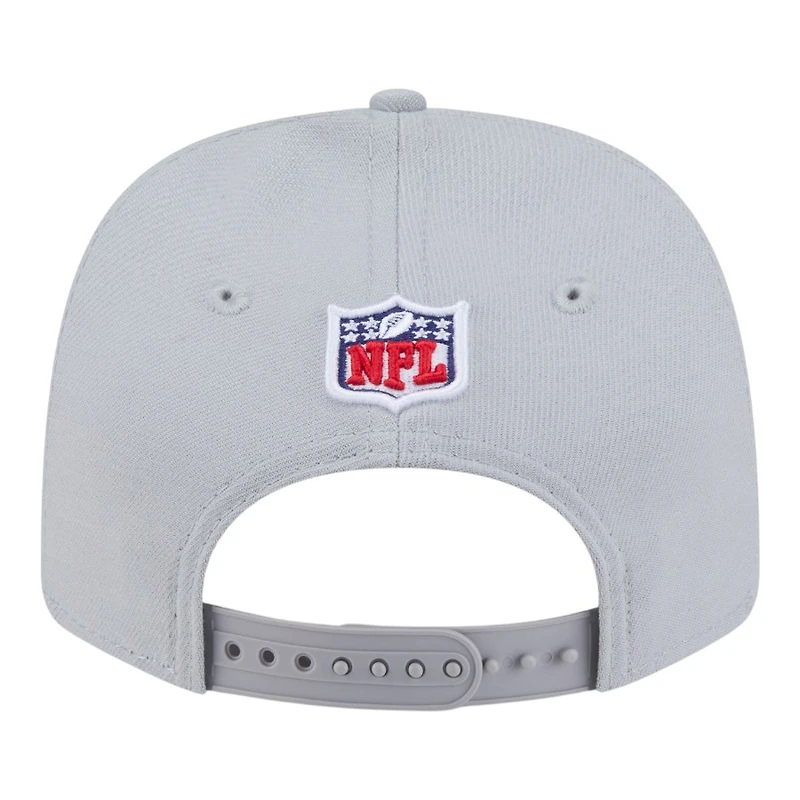 Seattle Seahawks Wolf Gray 2025 Rivalries Collection Sideline Rope New Era 9SEVENTY Adjustable Hat