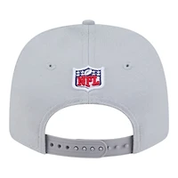 Seattle Seahawks Wolf Gray 2025 Rivalries Collection Sideline Rope New Era 9SEVENTY Adjustable Hat