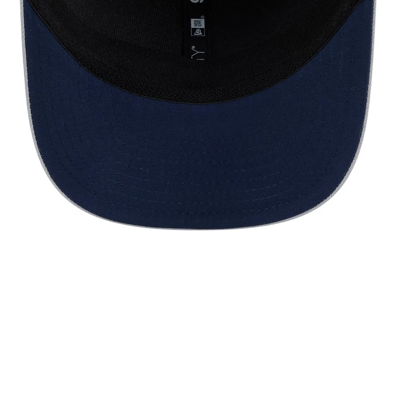 Seattle Seahawks Wolf Gray 2025 Rivalries Collection Sideline Rope New Era 9SEVENTY Adjustable Hat