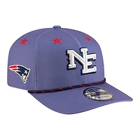 New England Patriots 2025 Rivalries Collection Sideline Rope New Era 9SEVENTY Adjustable Hat