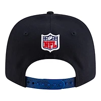 Los Angeles Rams Black 2025 Rivalries Collection Sideline Rope New Era 9SEVENTY Adjustable Hat