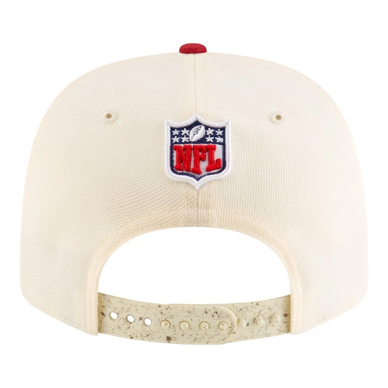 Arizona Cardinals Cream 2025 Rivalries Collection Sideline Rope New Era 9SEVENTY Adjustable Hat