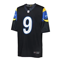 Youth Los Angeles Rams Matthew Stafford Black 2025 Rivalries Collection Nike Game Jersey