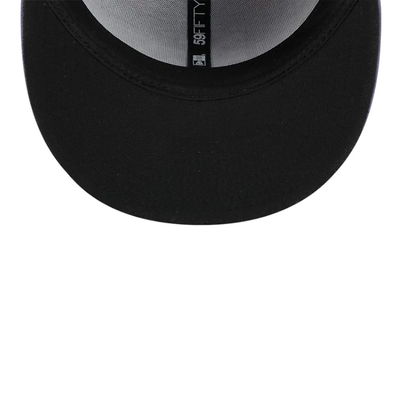 New England Patriots Purple 2025 Rivalries Collection Sideline Rope Era 59FIFTY Fitted Hat