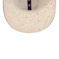 Arizona Cardinals Cream 2025 Rivalries Collection Sideline Rope New Era 59FIFTY Fitted Hat