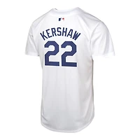 Youth Los Angeles Dodgers Clayton Kershaw Nike White Home Jersey