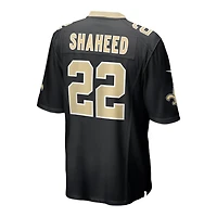 Youth New Orleans Saints Rashid Shaheed Nike Black Game Jersey