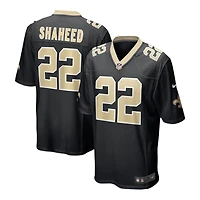 Youth New Orleans Saints Rashid Shaheed Nike Black Game Jersey