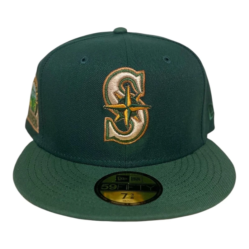Seattle Mariners Dark Green 2Tone 30th Anniversary Patch Grey UV New Era 59FIFTY Fitted Hat