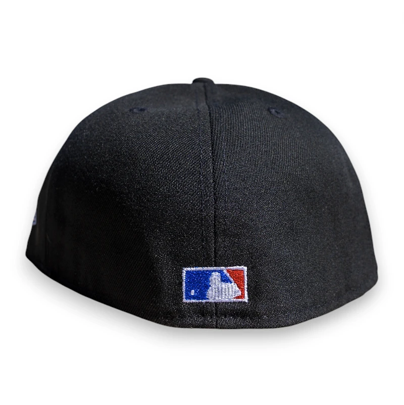 Los Angeles Dodgers Black Leon the Lab 1978 World Series Patch Green UV New Era 59FIFTY Fitted Hat