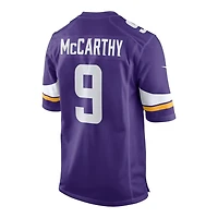 Minnesota Vikings J.J. McCarthy Nike Purple Game Player Jersey