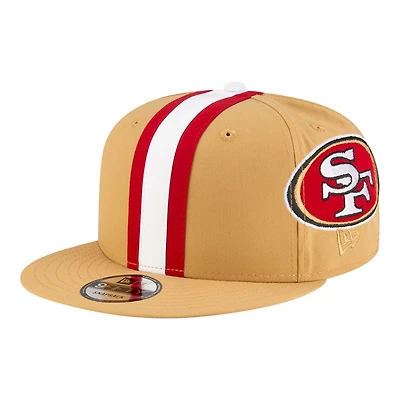 San Francisco 49ers Gold Helmet New Era 9FIFTY Snapback Hat