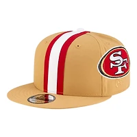 San Francisco 49ers Gold Helmet New Era 9FIFTY Snapback Hat