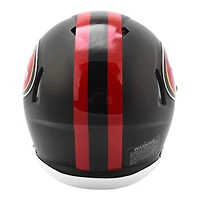 San Francisco 49ers Black 2025 Rivalries Collection On-Field Alternate Riddell Speed Mini Helmet