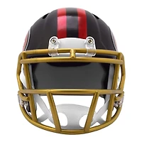 San Francisco 49ers Black 2025 Rivalries Collection On-Field Alternate Riddell Speed Mini Helmet