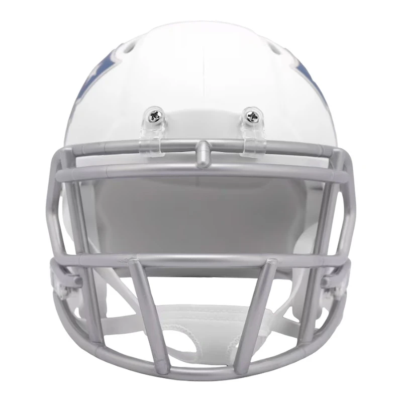 New England Patriots White 2025 Rivalries Collection On-Field Alternate Riddell Speed Mini Helmet