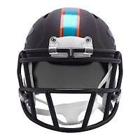 Miami Dolphins Black 2025 Rivalries Collection On-Field Alternate Riddell Speed Mini Helmet