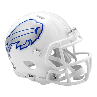 Buffalo Bills White 2025 Rivalries Collection On-Field Alternate Riddell Speed Mini Helmet