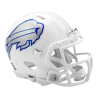 Buffalo Bills White 2025 Rivalries Collection On-Field Alternate Riddell Speed Mini Helmet