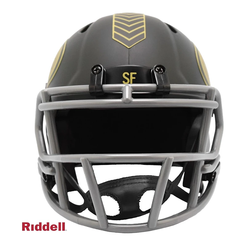 San Francisco 49ers Salute To Service Riddell Speed Mini Helmet