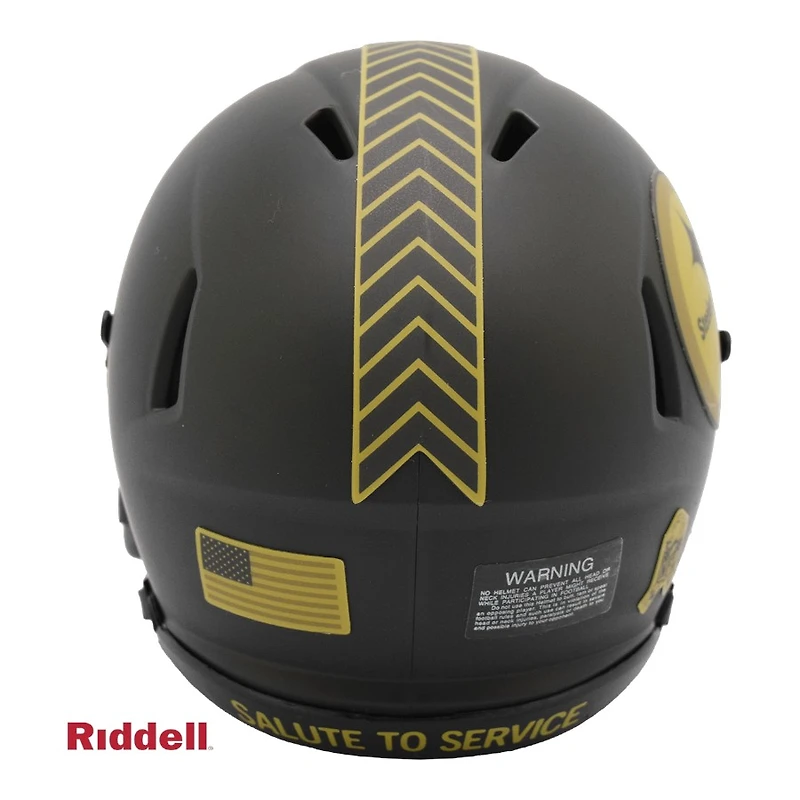Pittsburgh Steelers Salute To Service Riddell Speed Mini Helmet