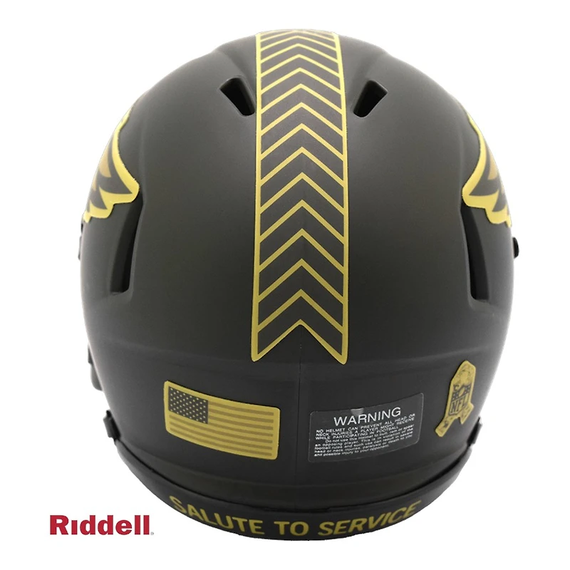 Philadelphia Eagles Salute To Service Riddell Speed Mini Helmet