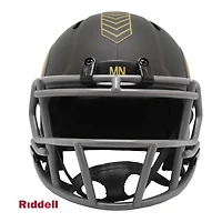 Minnesota Vikings 2025 Salute To Service Riddell Speed Mini Helmet
