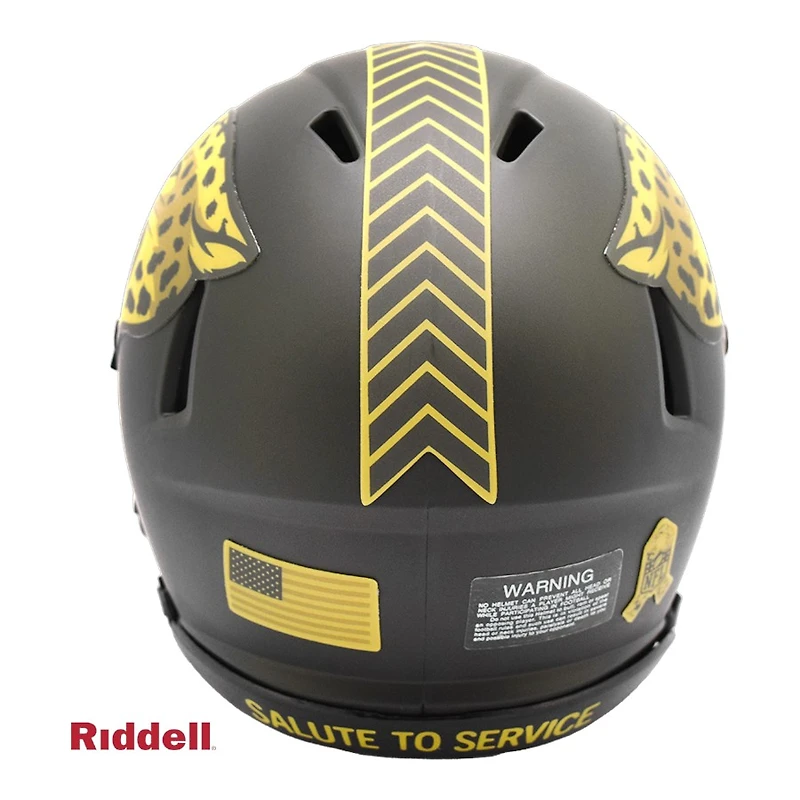 Jacksonville Jaguars Salute To Service Riddell Speed Mini Helmet