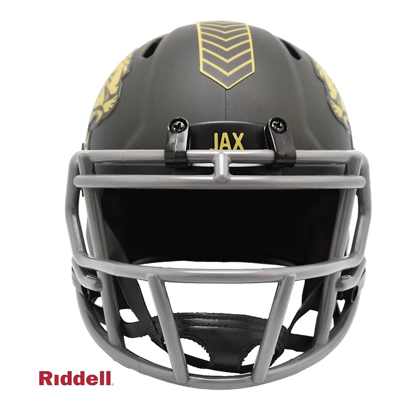 Jacksonville Jaguars Salute To Service Riddell Speed Mini Helmet