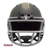 Green Bay Packers 2025 Salute To Service Riddell Speed Mini Helmet