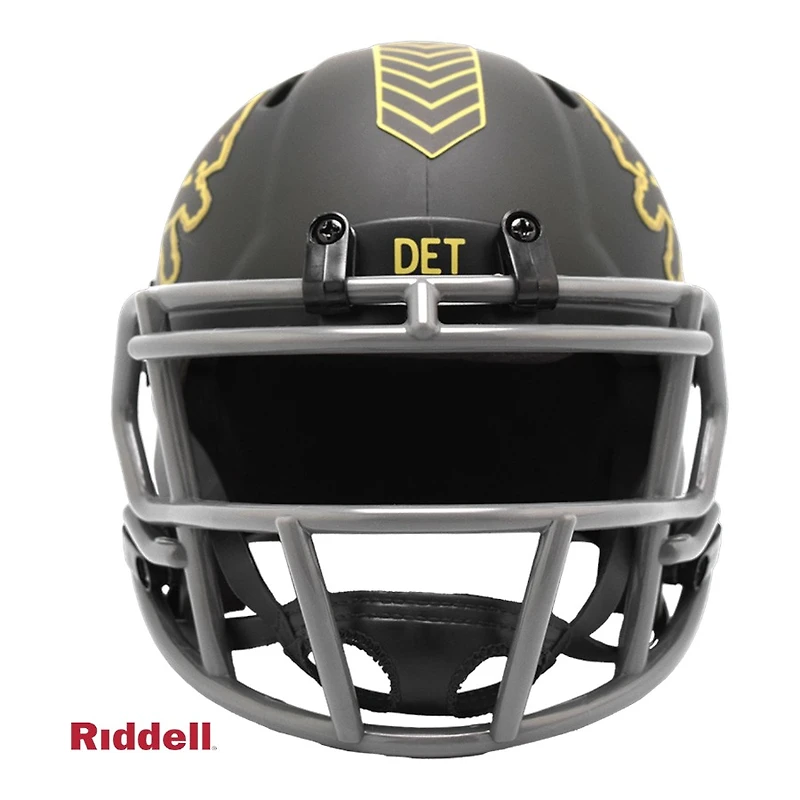 Detroit Lions 2025 Salute To Service Riddell Speed Mini Helmet