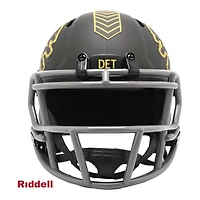 Detroit Lions 2025 Salute To Service Riddell Speed Mini Helmet