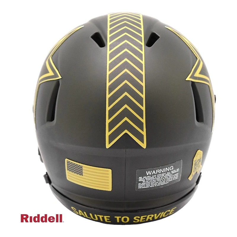 Dallas Cowboys Salute To Service Riddell Speed Mini Helmet
