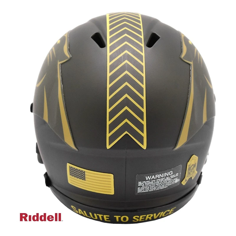 Carolina Panthers 2025 Salute To Service Riddell Speed Mini Helmet