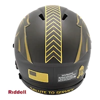 Carolina Panthers 2025 Salute To Service Riddell Speed Mini Helmet