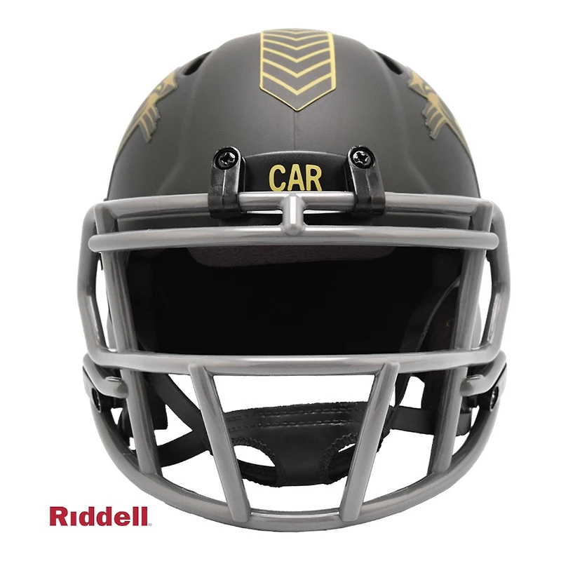 Carolina Panthers 2025 Salute To Service Riddell Speed Mini Helmet