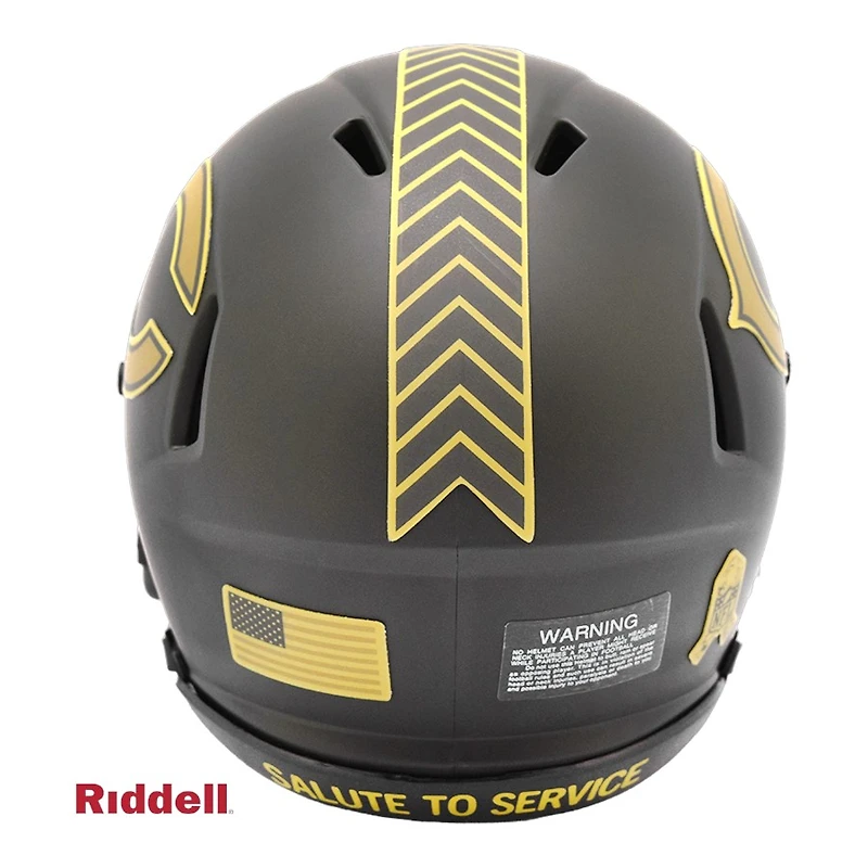 Chicago Bears 2025 Salute To Service Riddell Speed Mini Helmet
