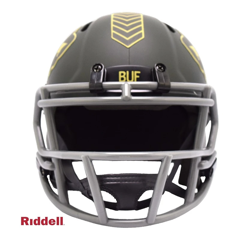 Buffalo Bills Salute To Service Riddell Speed Mini Helmet